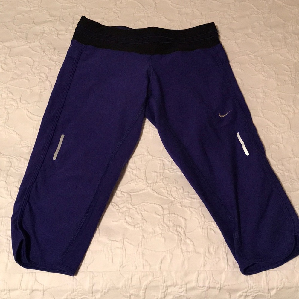 Nike blue running legging